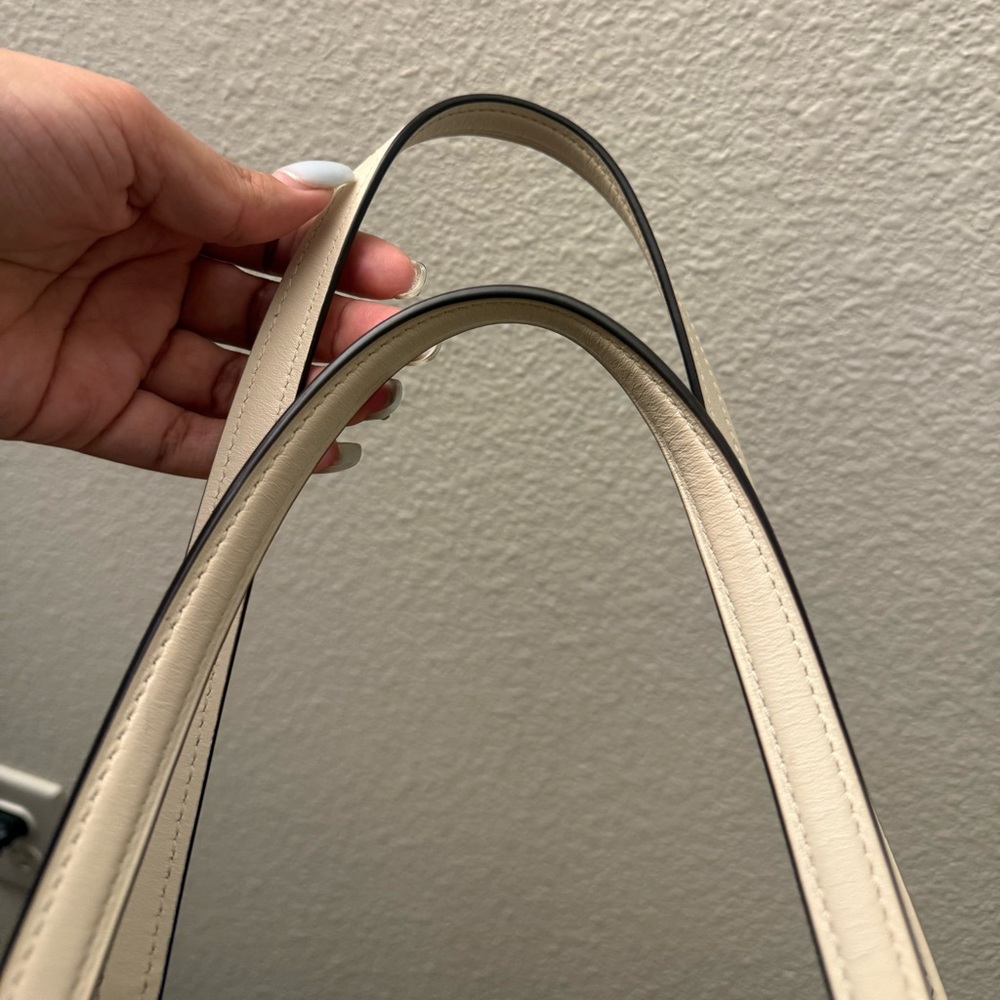 🤍🧸 Coach Large Nina Tote - Cream Color 🤍🧸 - Picture 12 of 14